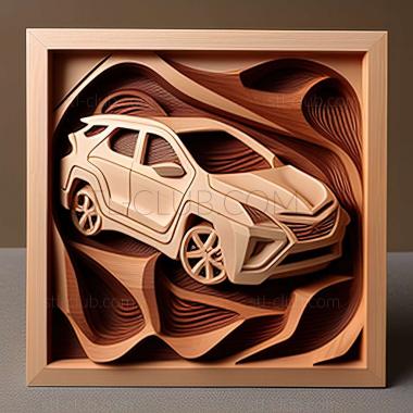3D мадэль Toyota Rush (STL)